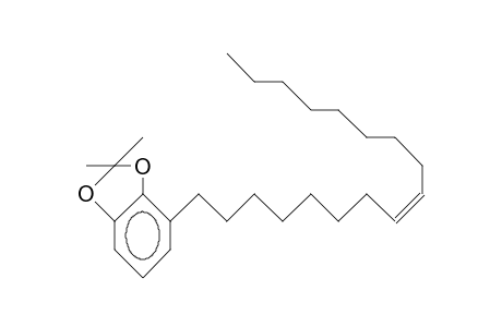 (Z)-4-(Heptadec-8'-enyl)-2,2-dimethyl-1,3-benzodioxole