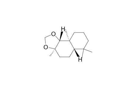 Naphtho[1,2-d]-1,3-dioxole, decahydro-3a,6,6,9a-tetramethyl-, [3aR-(3a.alpha.,5a.beta.,9a.alpha.,9b.beta.)]-