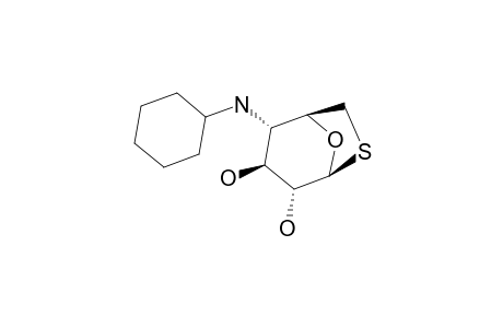 4-(CYClOHEXYLAMINO-1,6-EPITHIO-1,4,6-TRIDEOXY-BETA-D-GLUCOSE