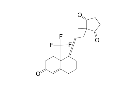 19,19,19-Trifluoro-8,14-secoandrosta-4,9(11)-diene-3,14,17-trione