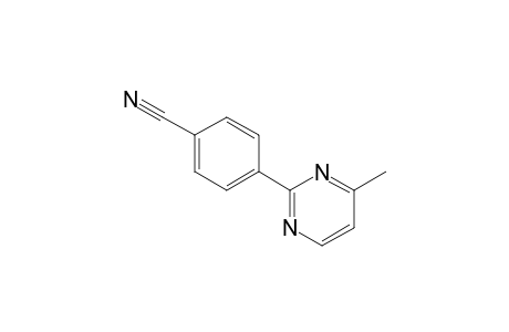 4-(4-Methylpyrimidin-2-yl)benzonitrile