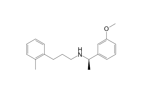 N-3-(2-Methylphenyl)-1-propyl-(R)-3-methoxy-.alpha.-methylbenzylamine