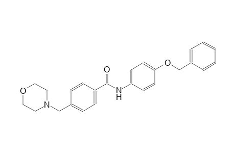 benzamide, 4-(4-morpholinylmethyl)-N-[4-(phenylmethoxy)phenyl]-