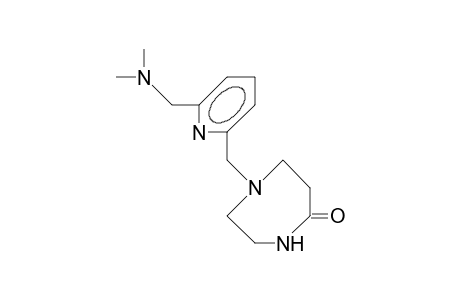 1-([6-(Dimethylamino-methyl)-2-pyridyl]-methyl)-hexahydro-1,4-diazepin-5-one