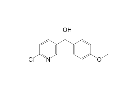 2-Chloro-5-(.alpha.-hydroxy-4-methoxybenzyl)pyridine