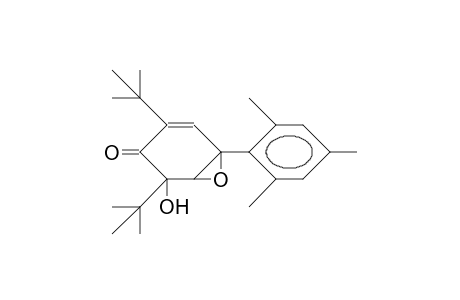 4-Mesityl-2,6-tert-butyl-5,6-epoxy-6-hydroxy-2-cyclohexenone