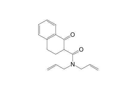 N,N-Diallyl-1-oxo-1,2,3,4-tetrahydronaphthalene-2-carboxamide