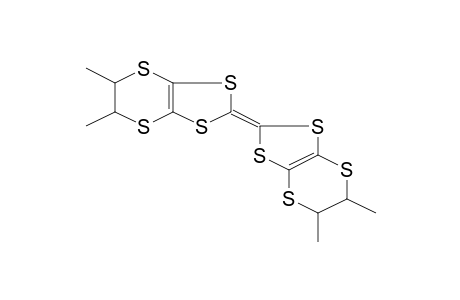 1,3-Dithiolo[4,5-b][1,4]dithiin, 2-(5,6-dihydro-5,6-dimethyl-1,3-dithiolo[4,5-b][1,4]dithiin-2-ylidene)-5,6-dihydro-5,6-dimethyl-