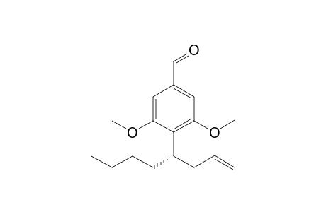 3,5-Dimethoxy-4'-(oct-1'-en-4-yl)benzyloxy]-benzaldehyde