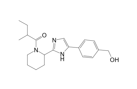 1-(2-(5-(4-(hydroxymethyl)phenyl)-1H-imidazol-2-yl)piperidin-1-yl)-2-methylbutan-1-one