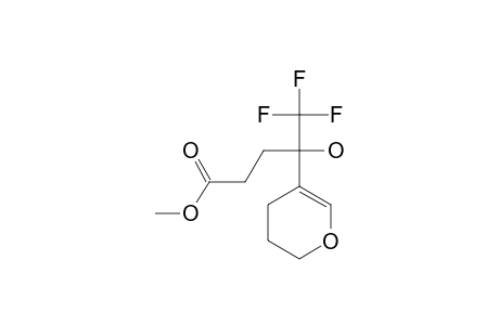 5-((1-HYDROXY-1-TRIFLUOROMETHYL-2-METHOXYCARBONYL)-ETHYL)-3,4-DIHYDRO-2H-PYRAN