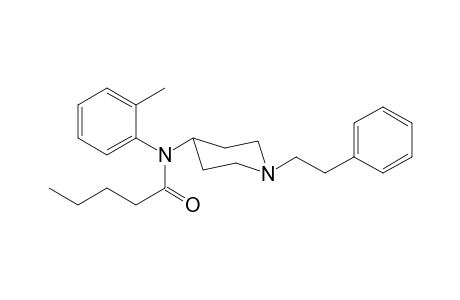 N-(2-Methylphenyl)-N-[1-(2-phenylethyl)piperidin-4-yl]pentanamide