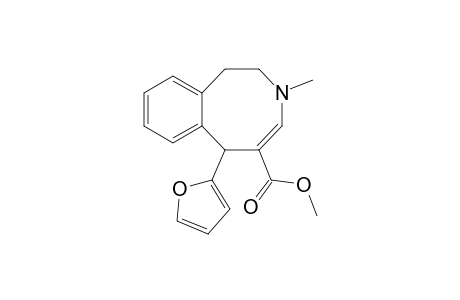 (E)-6-Furan-2-yl-3-methyl-1,2,3,6-tetrahydro-benzo[d]azocine-5-carboxylic acid methyl ester