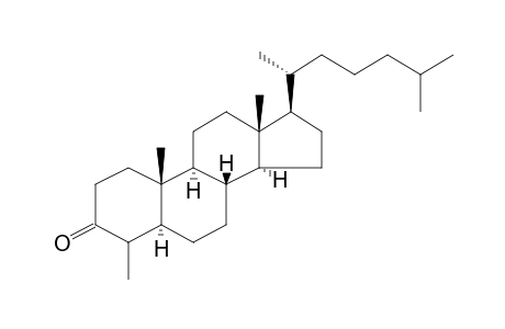 Cholestan-3-one, 4-methyl-, (5.alpha.)-