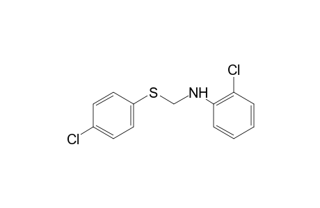 o-chloro-N-[(p-chlorophenyl)thio]methyl]aniline