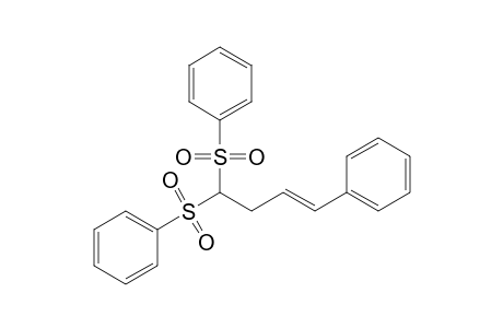 [(E)-4,4-bis(benzenesulfonyl)but-1-enyl]benzene