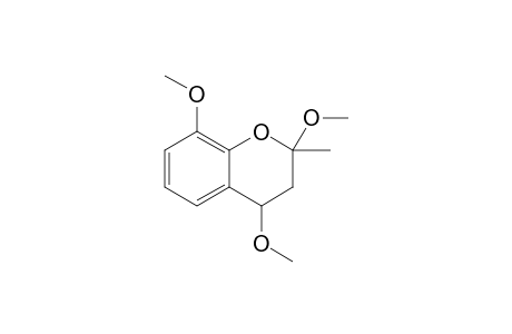 2,4,8-trimethoxy-2-methyl-3,4-dihydro-2H-1-benzopyran