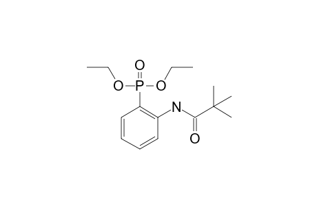 N-(2-diethoxyphosphorylphenyl)-2,2-dimethyl-propionamide