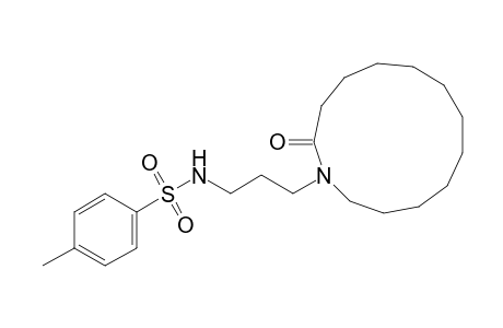 Benzenesulfonamide, 4-methyl-N-[3-(2-oxoazacyclotridec-1-yl)propyl]-