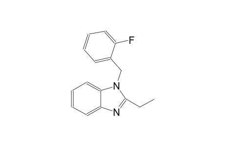 1H-benzimidazole, 2-ethyl-1-[(2-fluorophenyl)methyl]-