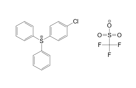 (4-Chlorophenyl)diphenylsulfonium triflate