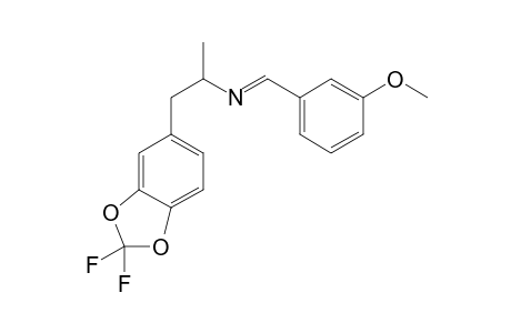 N-(1-(2,2-Difluoro-2H-1,3-benzodioxol-5-yl)propan-2-yl)-1-(3-methoxyphenyl)methanimine