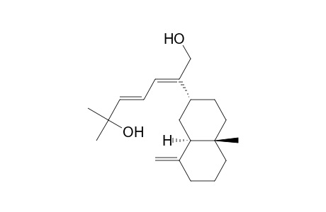 2,4-Heptadiene-1,6-diol, 2-(decahydro-4a-methyl-8-methylene-2-naphthalenyl)-6-methyl-, [2.alpha.(2Z,4E),4a.beta.,8a.alpha.]-(+)-