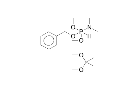 2-(1,2-ISOPROPYLIDENEGLYCERO-3)-2-BENZOYLOXY-2H-3-METHYL-1,3,2-OXAZAPHOSPHOLANE