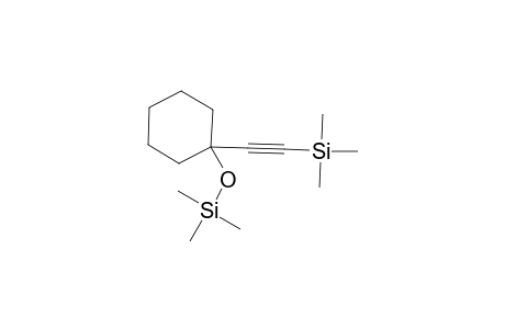 Trimethylsilyl 1-[(trimethylsilyl)ethynyl]cyclohexyl ether