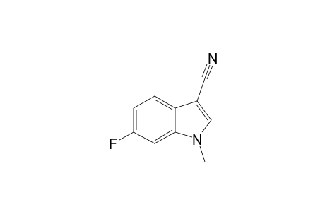 6-FLUORO-1-METHYLINDOLE-3-CARBONITRILE