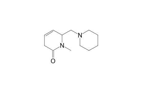 1-methyl-2-(1-piperidinylmethyl)-2,5-dihydropyridin-6-one