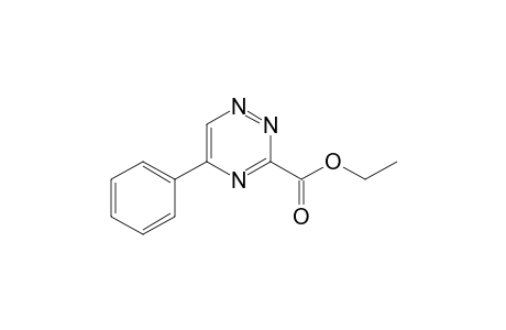 5-Phenyl-1,2,4-triazine-3-carboxylic acid ethyl ester
