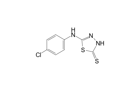 5-(p-chloroanilino)-1,3,4-thiadiazoline-2-thione