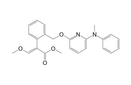 Methyl (E)-3-methoxy-2-[2-[[6-(N-methylanilino)-2-pyridyl]oxymethyl]phenyl]prop-2-enoate