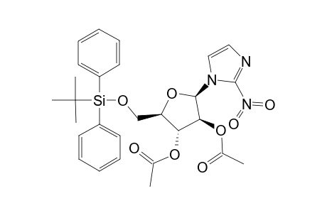 1-BETA-D-(5-O-TERT.-BUTYLDIPHENYLSILYL-2,3-DI-O-ACETYL-ARABINOFURANOSYL)-2-NITROIMIDAZOLE