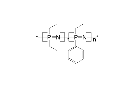 Poly(diethylphosphazene-co-ethylphenylphosphazene)