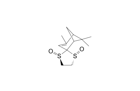 (1S,1'S,2S,3'S,5S)-4,6,6-Trimethylspiro[bicyclo-[3.1.1]hept-3-ene-2,2'-[1,3]dithiolane]1',3'-dioxide