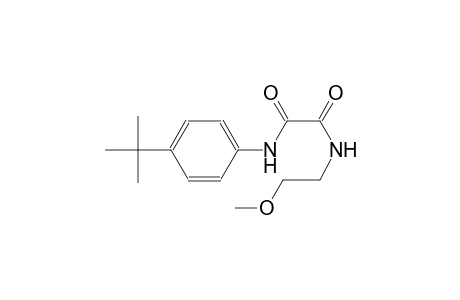 ethanediamide, N~1~-[4-(1,1-dimethylethyl)phenyl]-N~2~-(2-methoxyethyl)-