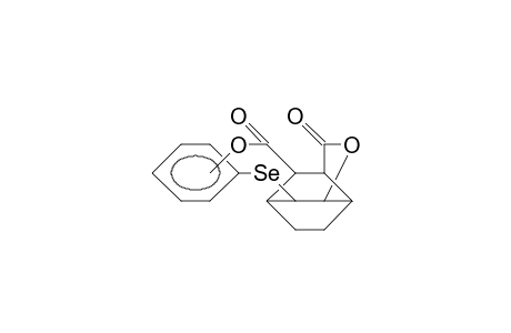 Methyl-(2sr, 10RS)-2-phenylseleno-4-oxa-5-oxotricyclo-[4.3.1.0(3,7)]-decan-10-carboxylate