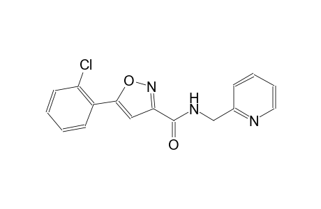 3-isoxazolecarboxamide, 5-(2-chlorophenyl)-N-(2-pyridinylmethyl)-