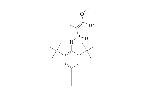 Z-1-METHOXY-1-BROMOPROPEN-2-YLPHOSPHONOUS_ACID_2,4,6-TRI-TERT.-BUTYLANILIDE_BROMIDE