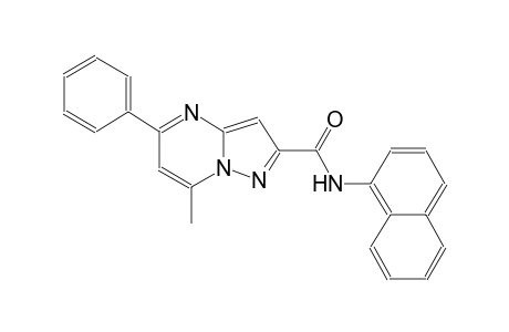 7-methyl-N-(1-naphthyl)-5-phenylpyrazolo[1,5-a]pyrimidine-2-carboxamide