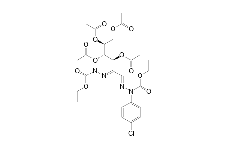 (1E,2Z)-1-(4-CHLOROPHENYL)-1,2-BIS-(ETHOXYCARBONYL)-D-GLUCOSAZONE