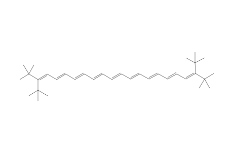 3,20-Di(tert-butyl)-2,2,21,21-tetramethylall-trans-3,5,7,9,11,13,15,17,19-docasanonaene