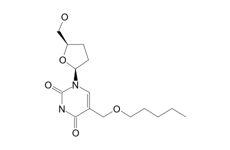 2',3'-DIDEOXY-5-PENTYLOXYMETHYLURIDINE