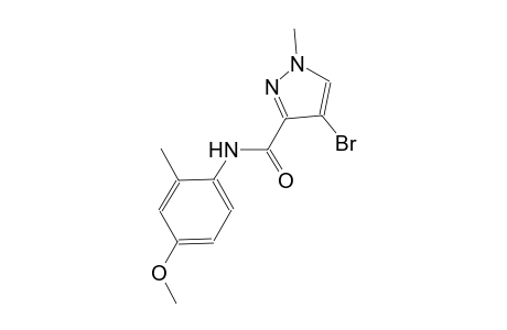 4-bromo-N-(4-methoxy-2-methylphenyl)-1-methyl-1H-pyrazole-3-carboxamide