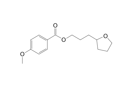 3-(Tetrahydrofuran-2-yl)propyl 4-methoxybenzoate