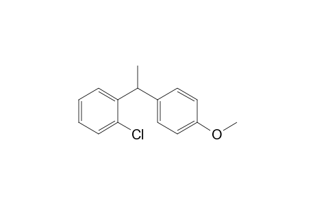 1-Chloranyl-2-[1-(4-methoxyphenyl)ethyl]benzene