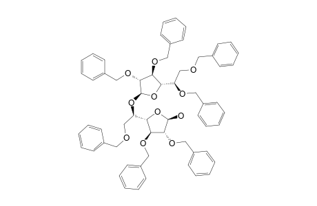 2,3,6-TRI-O-BENZYL-5-O-(2,3,5,6-TETRA-O-BENZYL-BETA-D-GALACTOFURANOSYL)-BETA-D-GALACTOFURANOSIDE