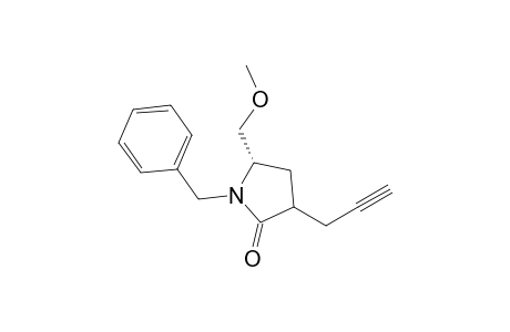 (5S)-1-Benzyl-5-methoxymethyl-3-(prop-2-yn-1-yl)-2-pyrrolidinone